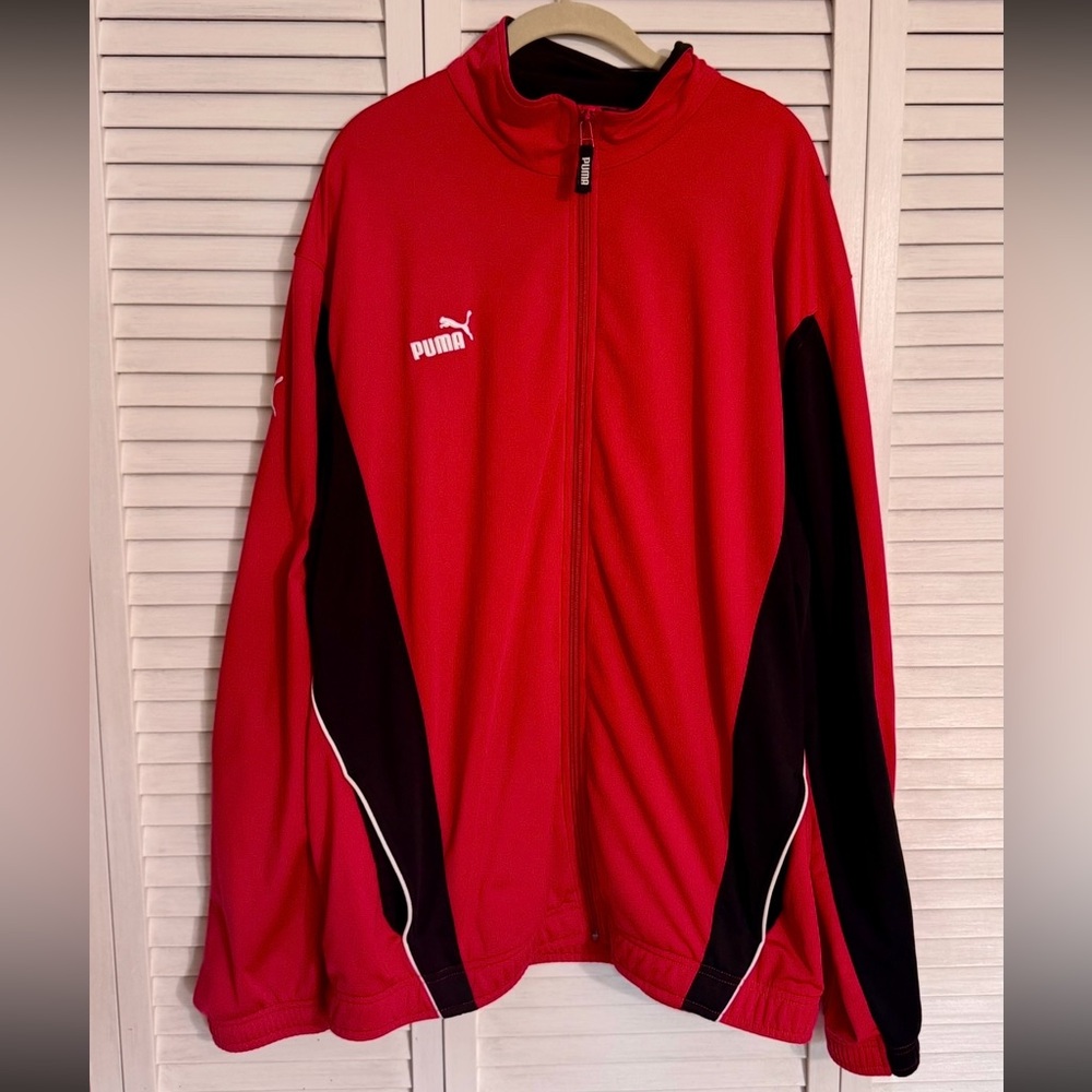 Puma Bold Red and Black Jacket